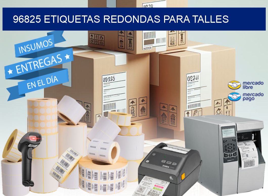 96825 ETIQUETAS REDONDAS PARA TALLES