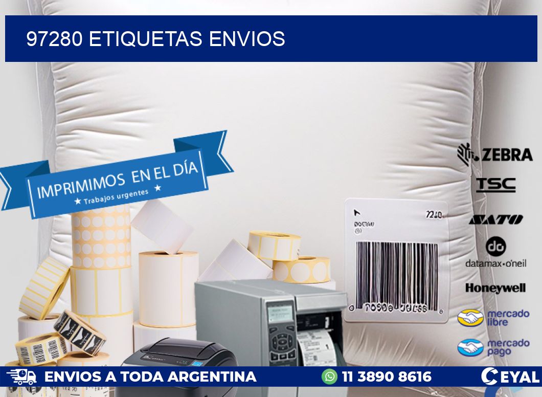 97280 etiquetas envios