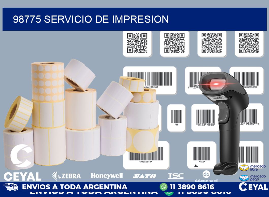 98775 SERVICIO DE IMPRESION