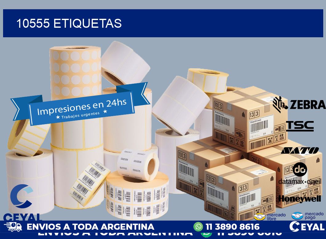 10555 ETIQUETAS