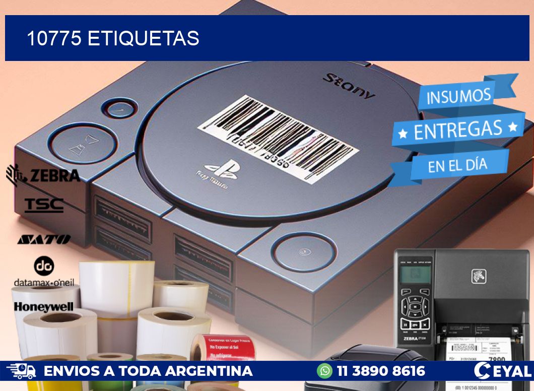 10775 ETIQUETAS