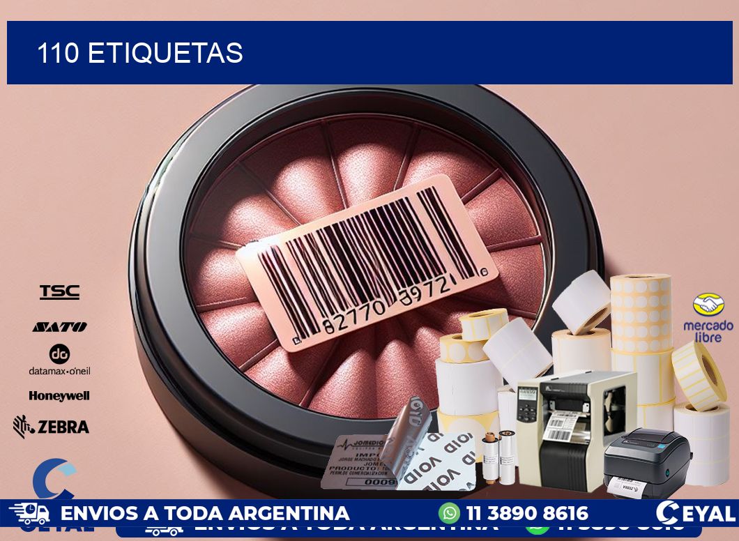 110 ETIQUETAS