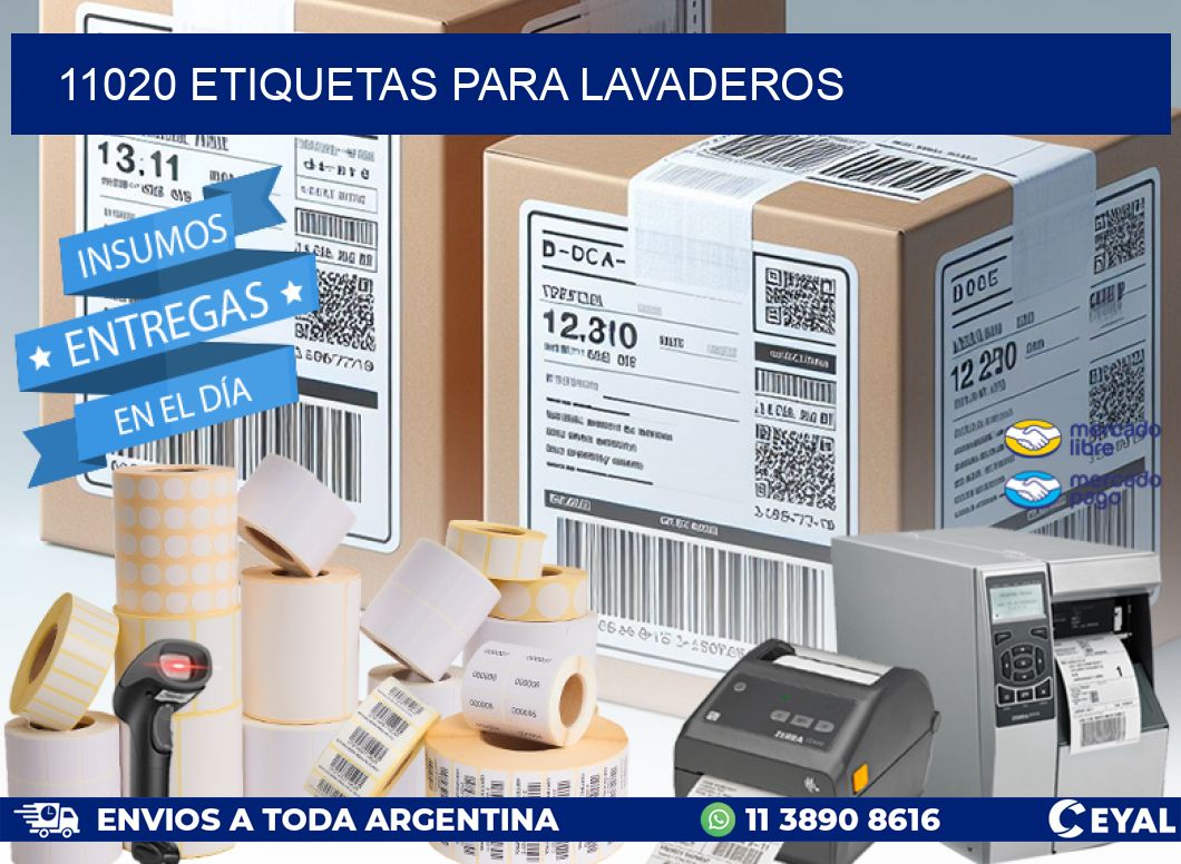 11020 ETIQUETAS PARA LAVADEROS