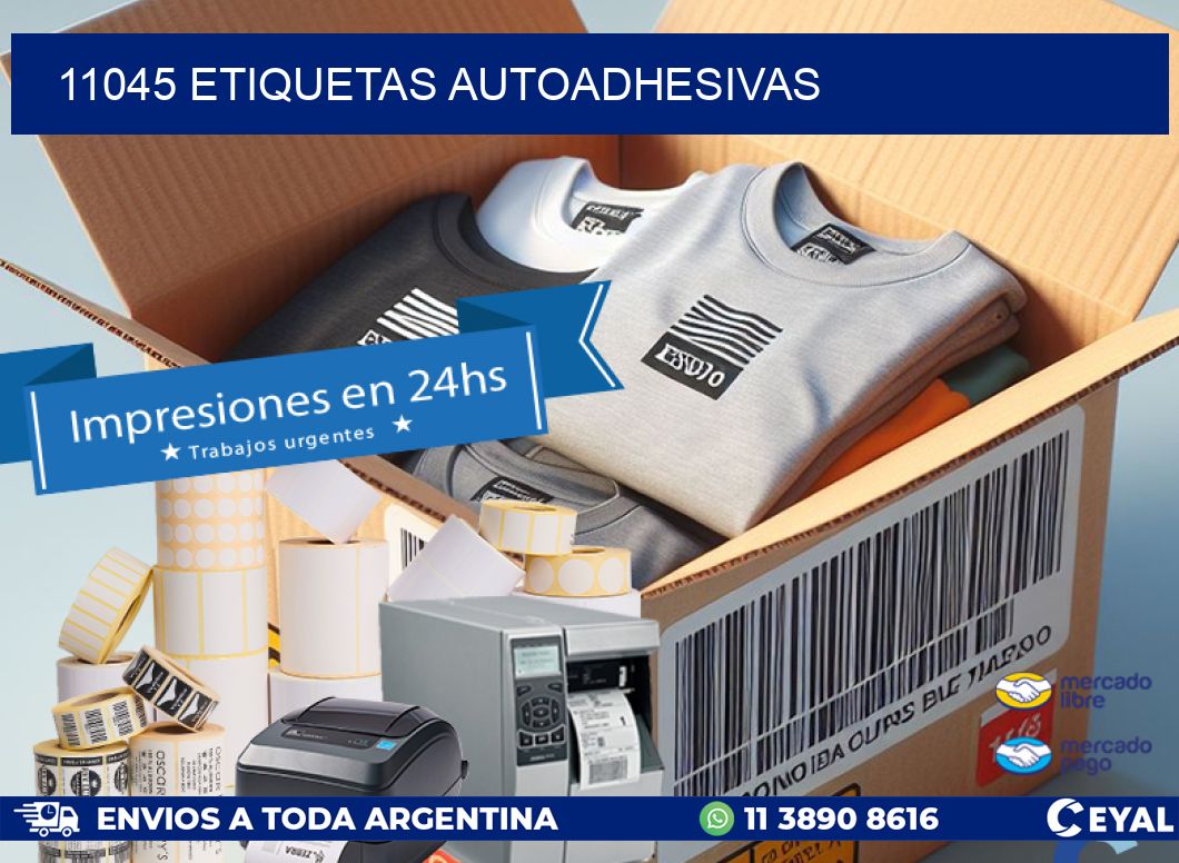 11045 ETIQUETAS AUTOADHESIVAS