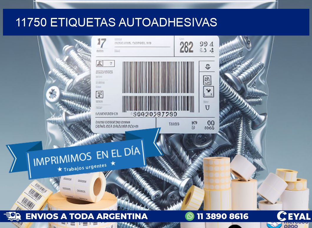 11750 ETIQUETAS AUTOADHESIVAS