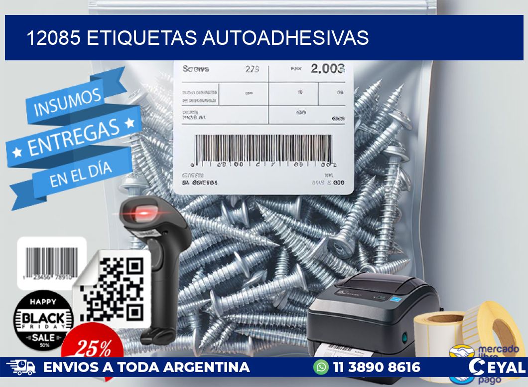 12085 ETIQUETAS AUTOADHESIVAS