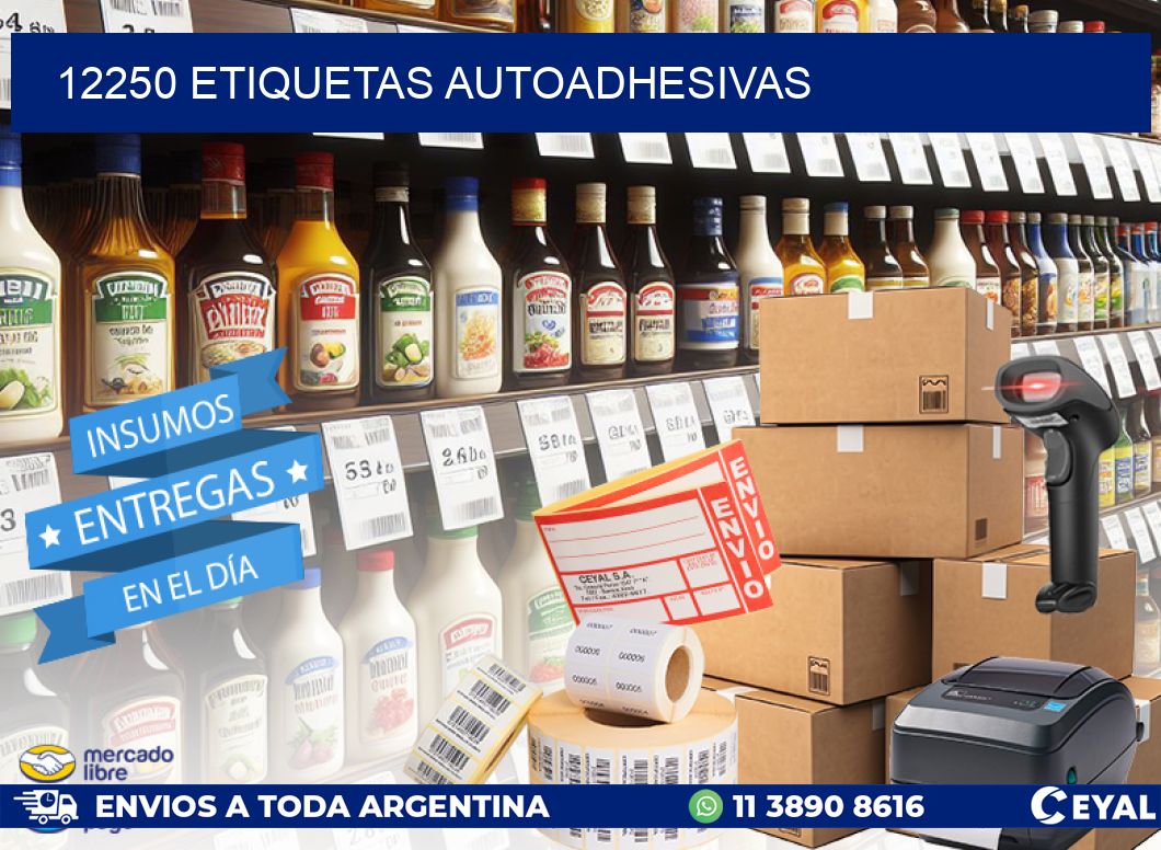 12250 ETIQUETAS AUTOADHESIVAS