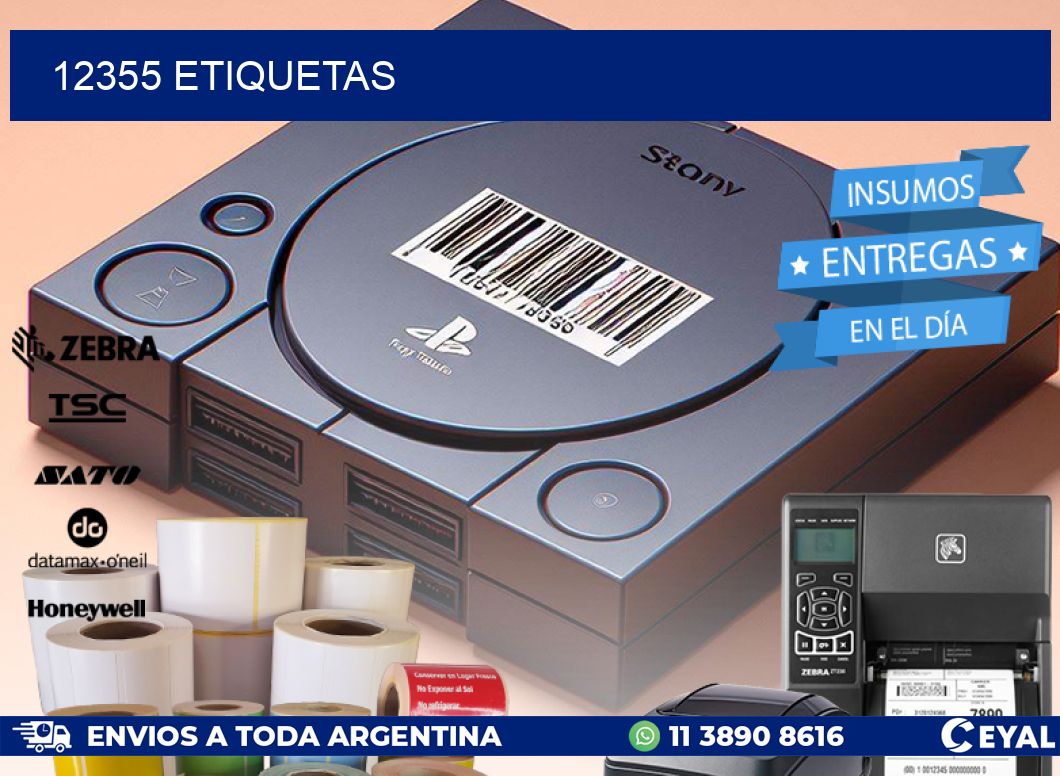 12355 ETIQUETAS