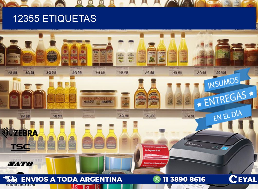 12355 ETIQUETAS