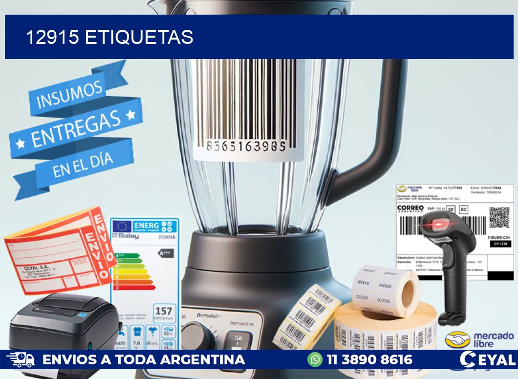 12915 ETIQUETAS