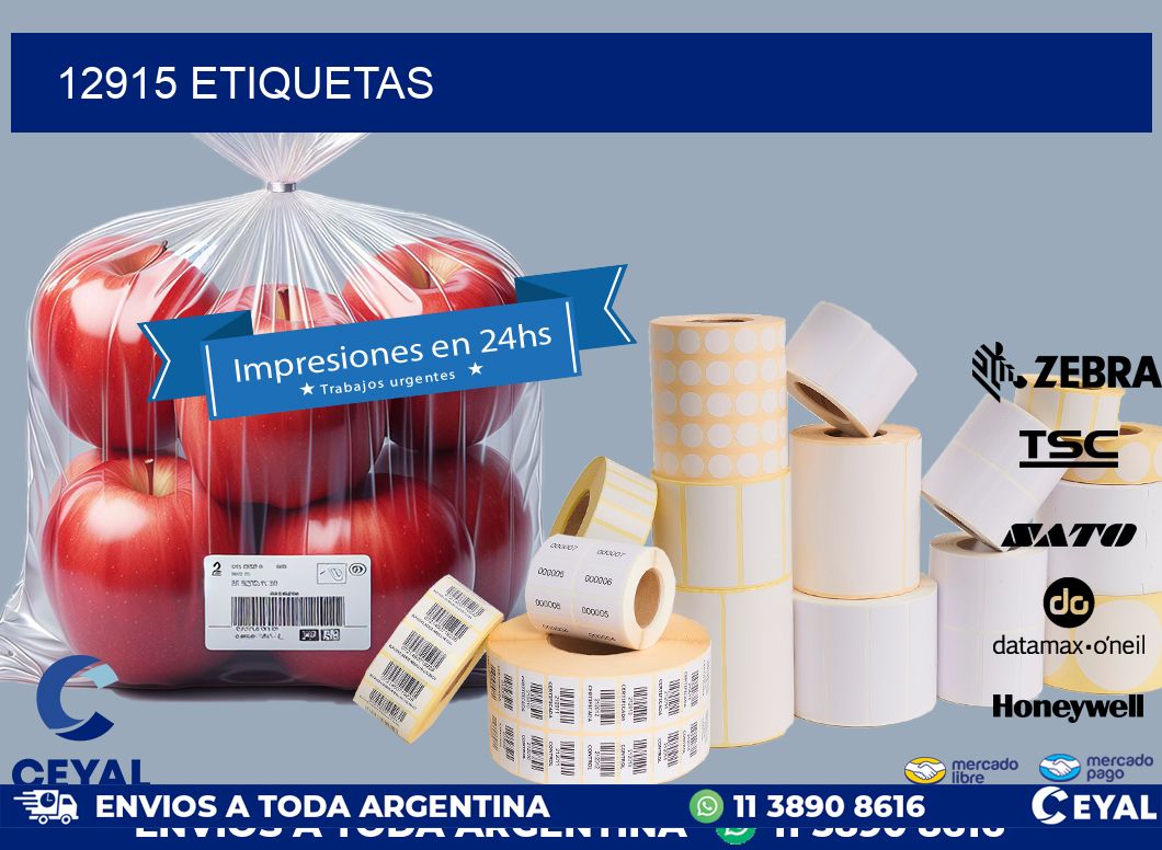 12915 ETIQUETAS