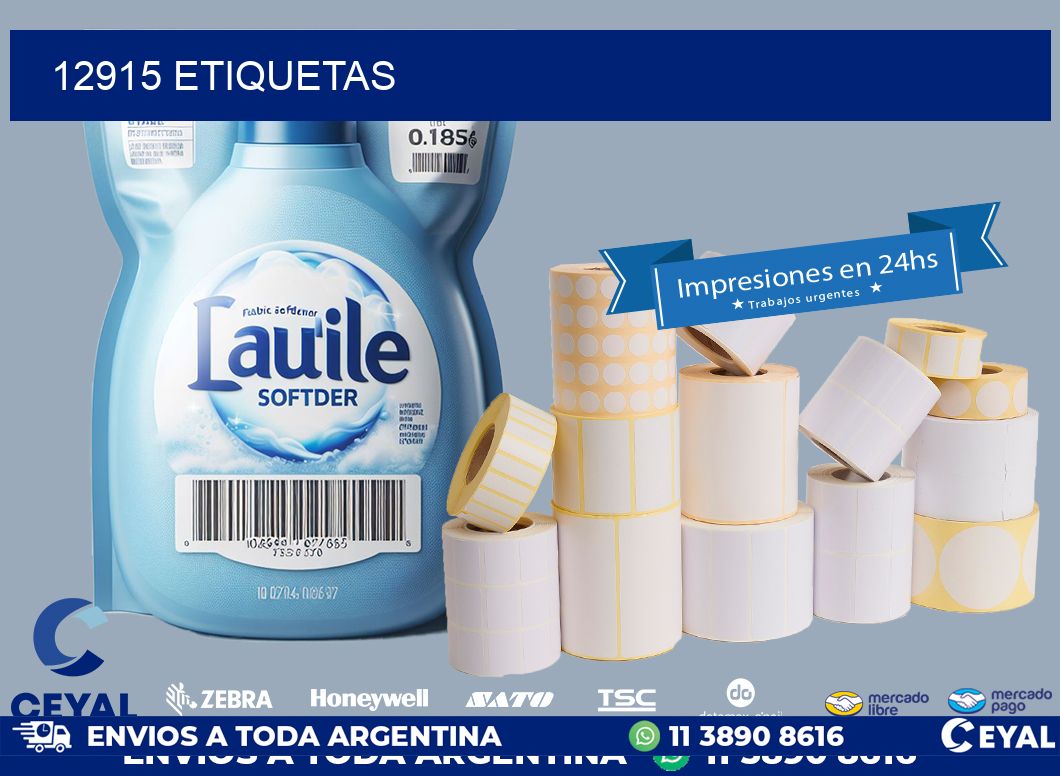 12915 ETIQUETAS