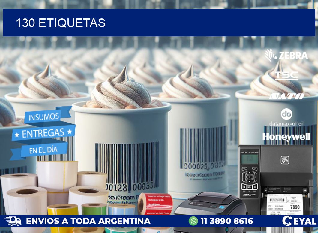 130 ETIQUETAS