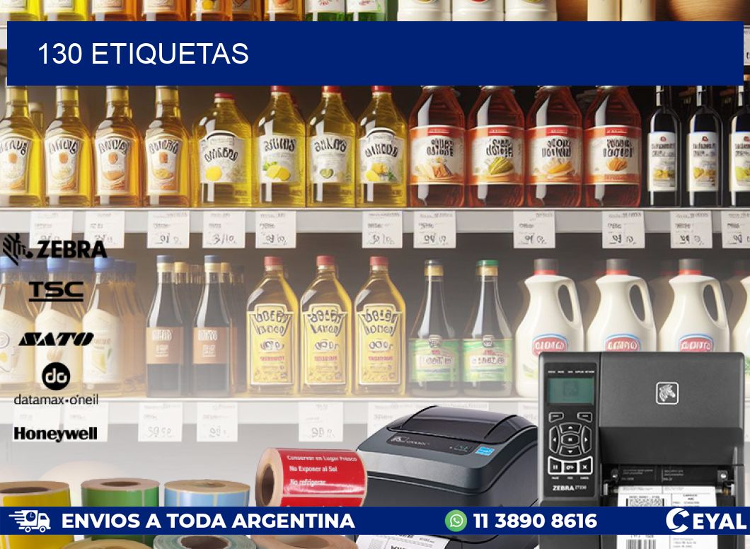 130 ETIQUETAS