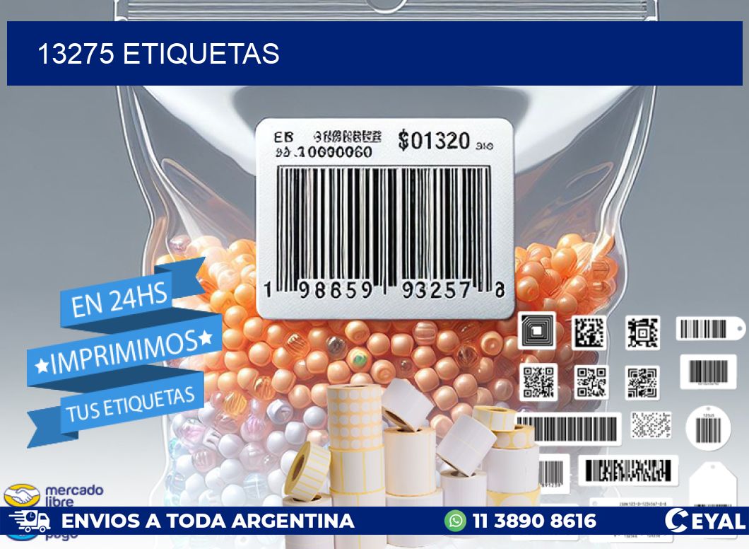 13275 ETIQUETAS