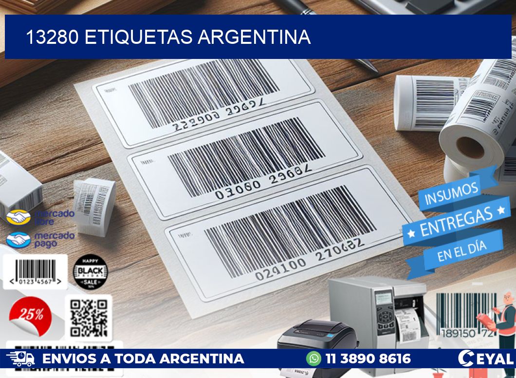 13280 ETIQUETAS ARGENTINA