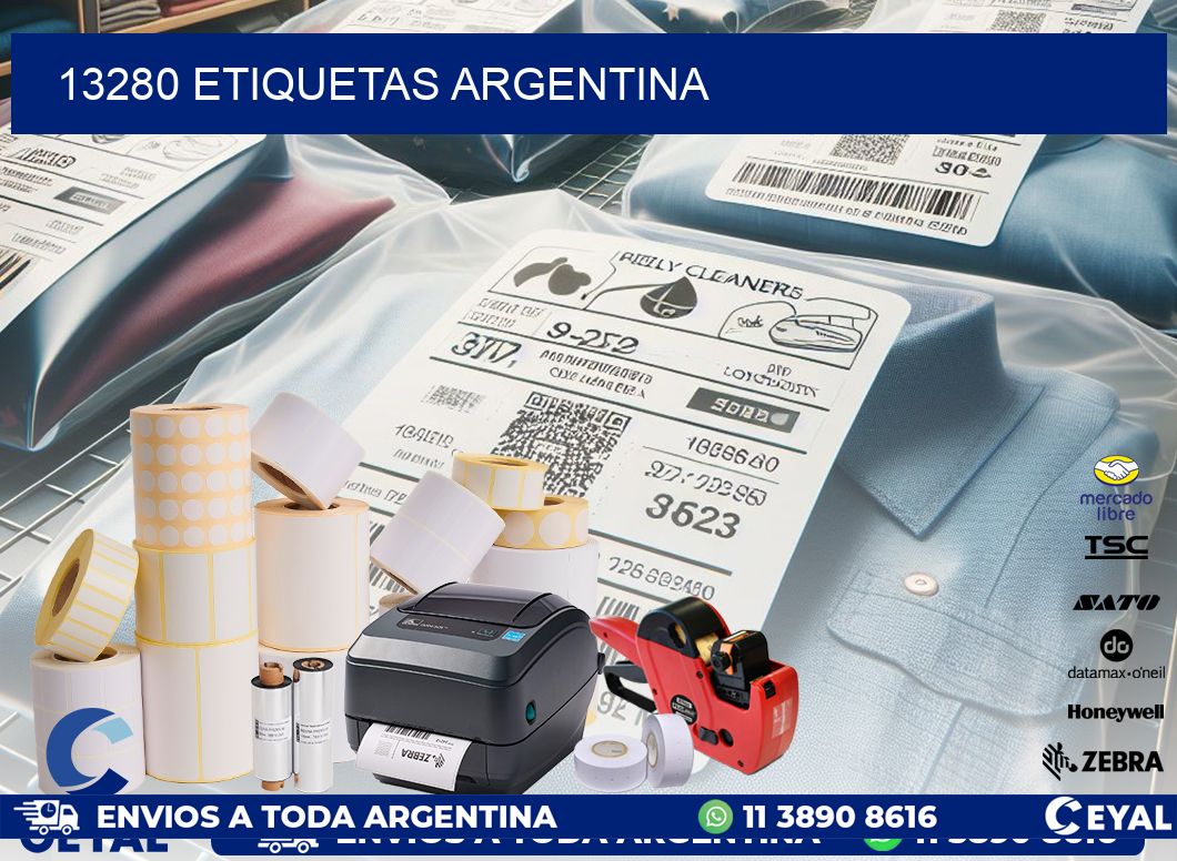 13280 ETIQUETAS ARGENTINA