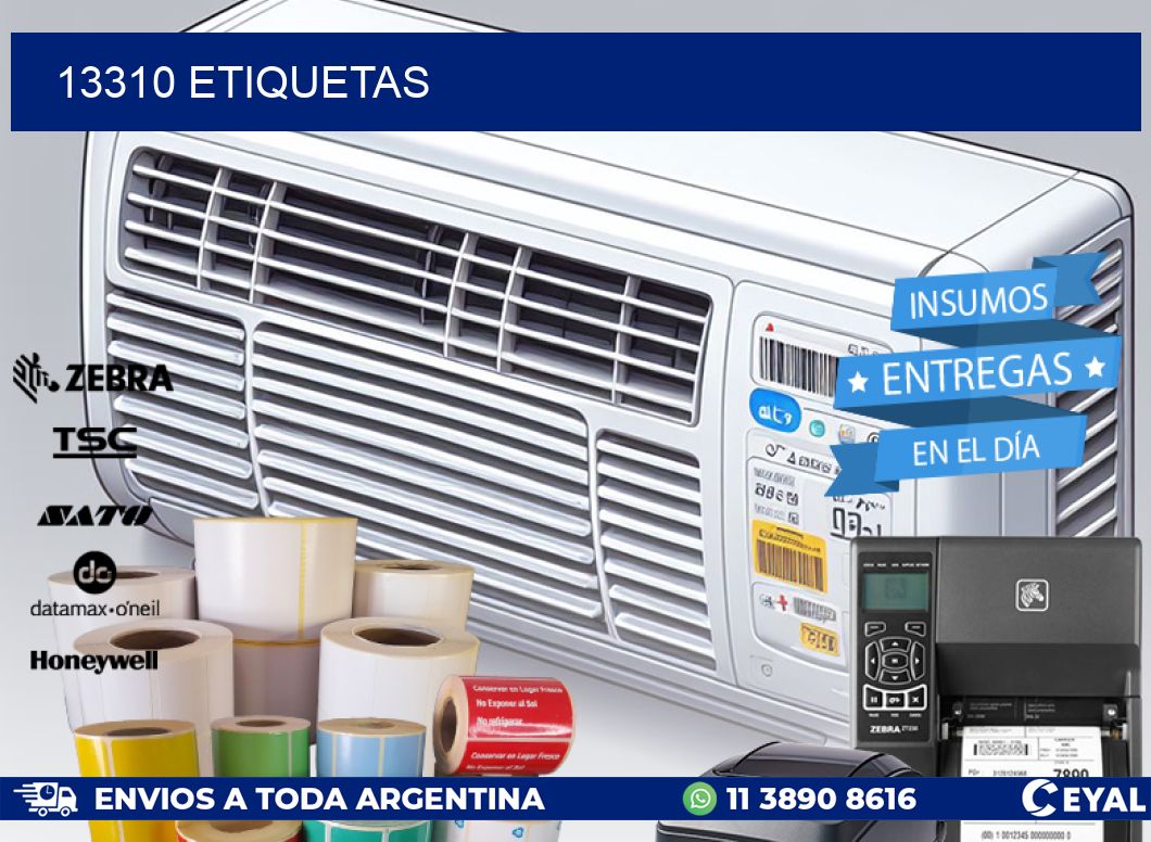 13310 ETIQUETAS