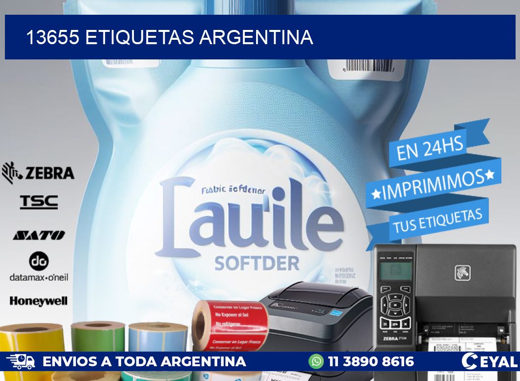 13655 ETIQUETAS ARGENTINA