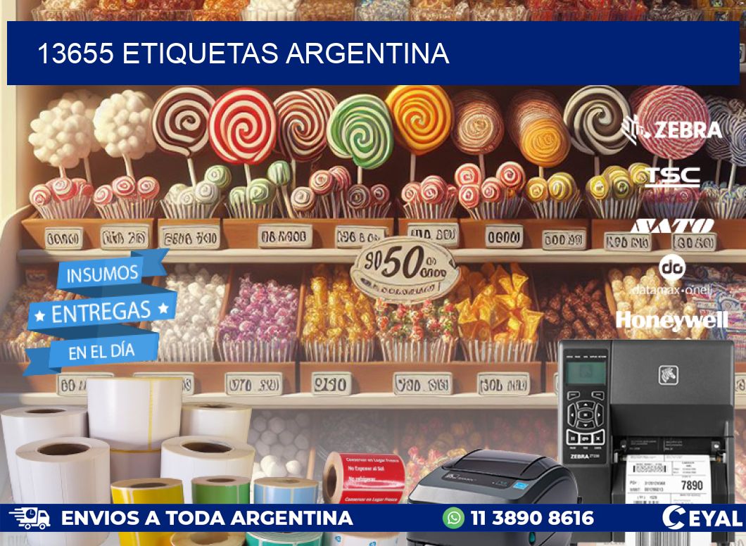 13655 ETIQUETAS ARGENTINA