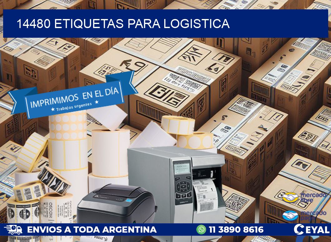 14480 ETIQUETAS PARA LOGISTICA