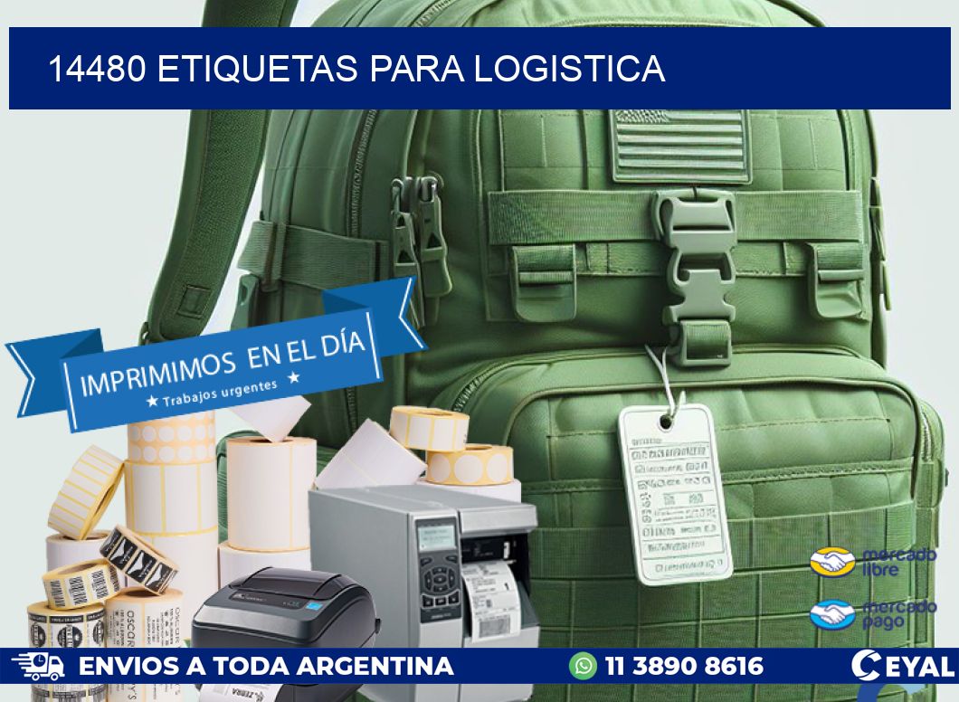 14480 ETIQUETAS PARA LOGISTICA