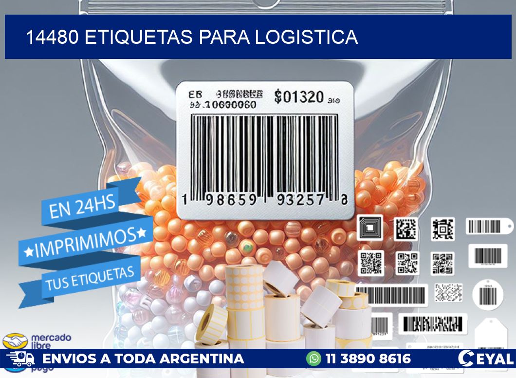 14480 ETIQUETAS PARA LOGISTICA