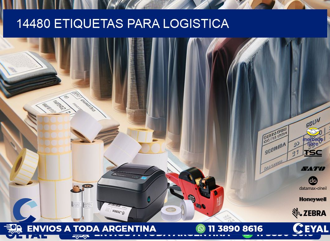 14480 ETIQUETAS PARA LOGISTICA