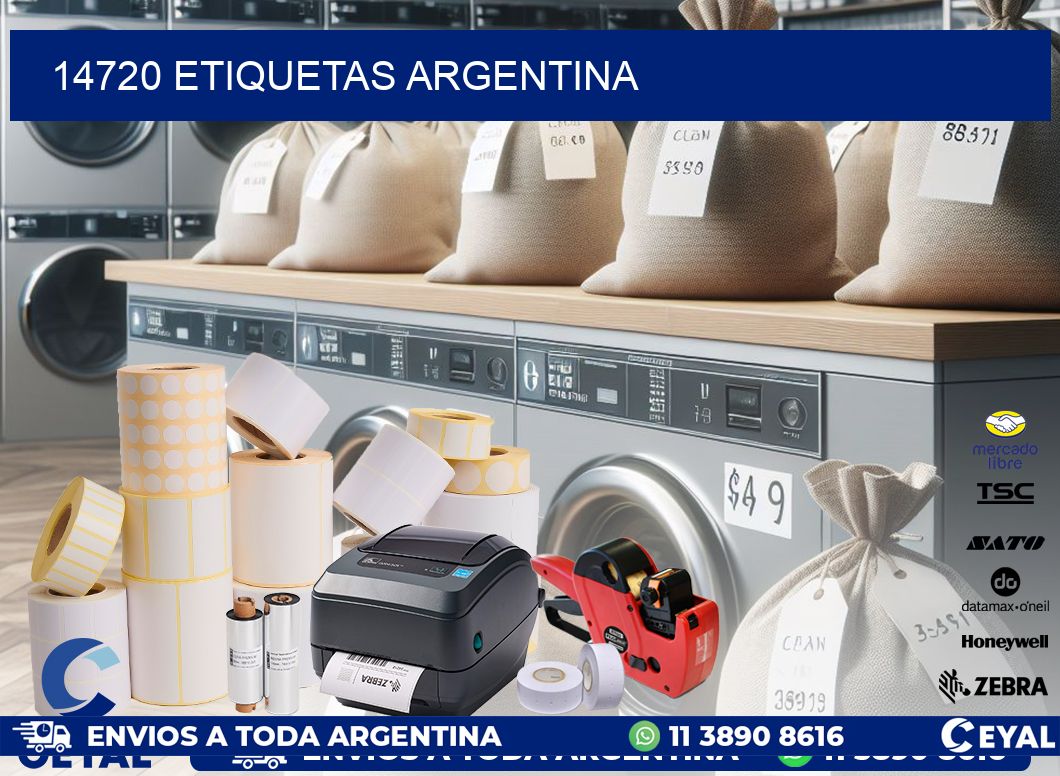 14720 ETIQUETAS ARGENTINA