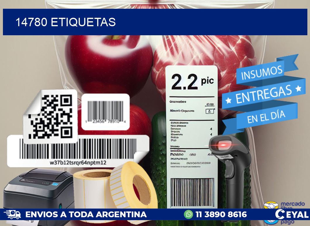 14780 ETIQUETAS