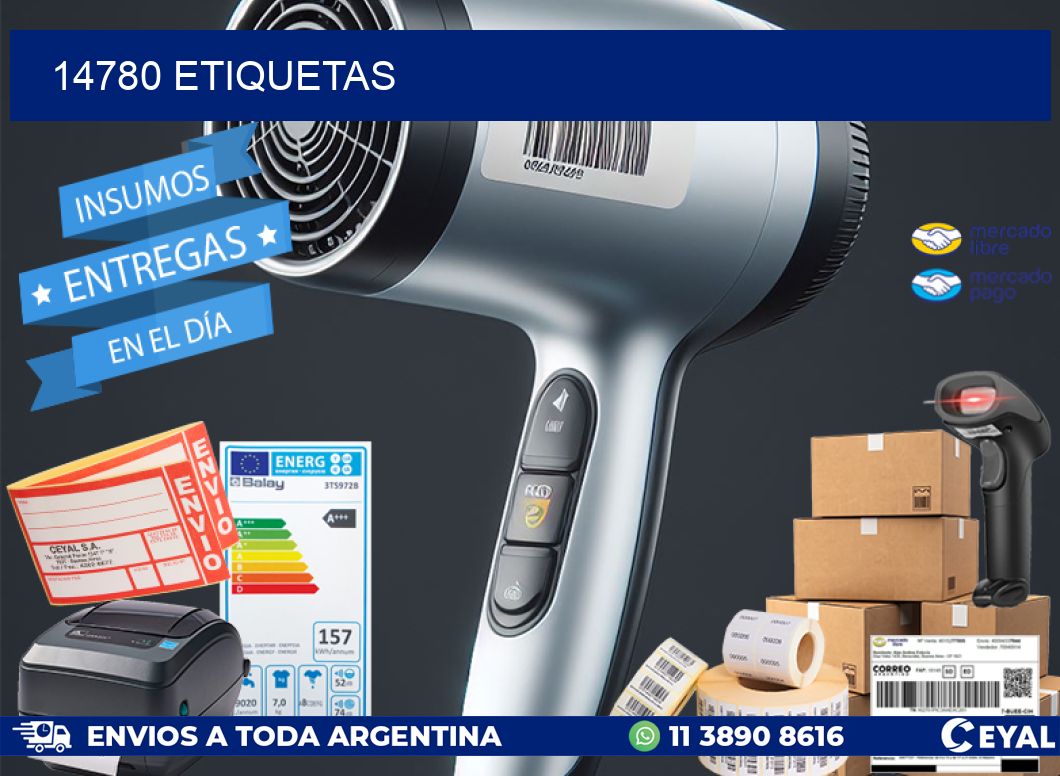 14780 ETIQUETAS