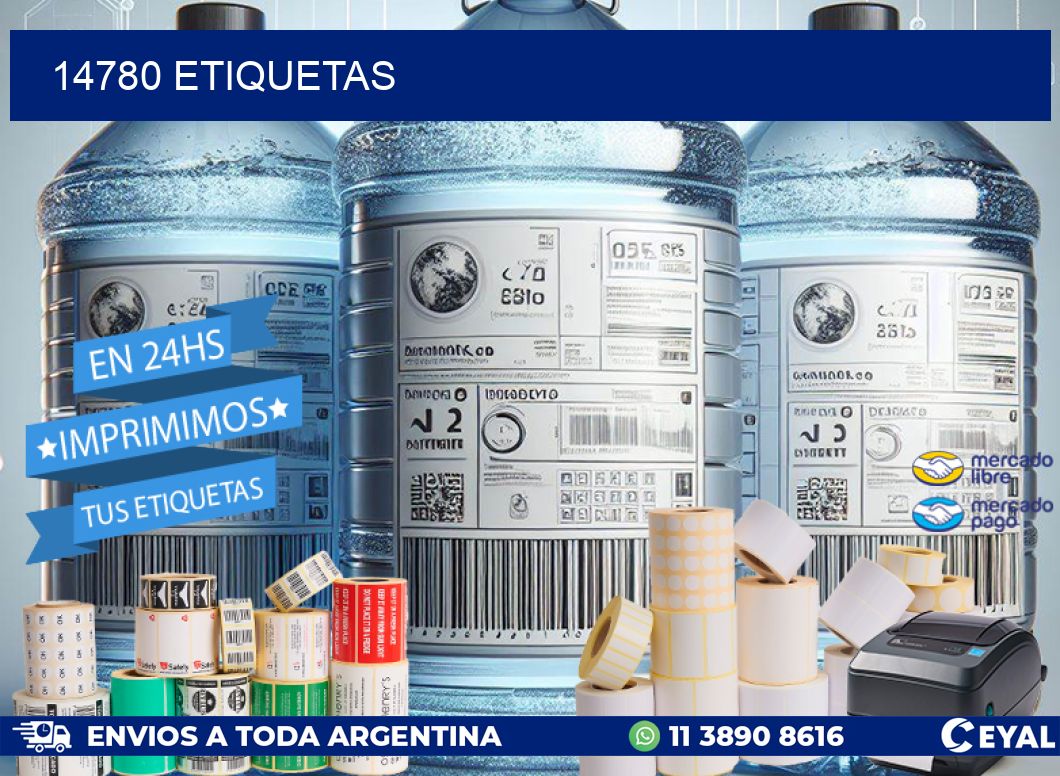 14780 ETIQUETAS