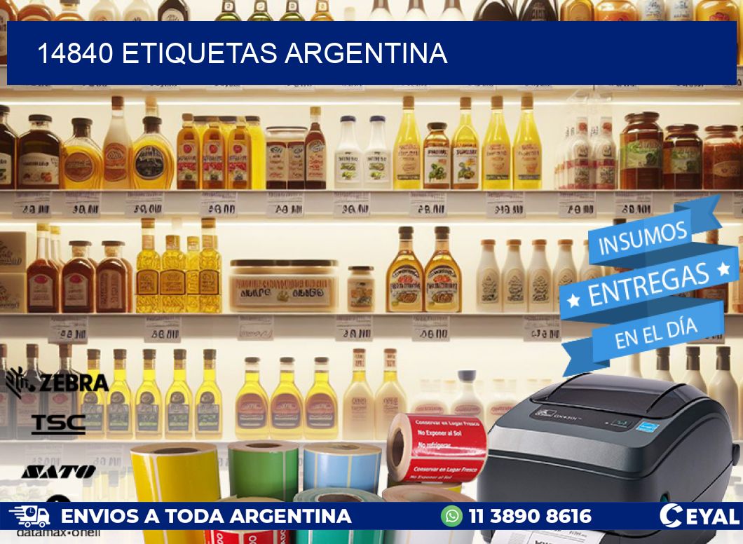 14840 ETIQUETAS ARGENTINA