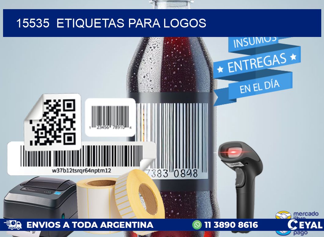15535  ETIQUETAS PARA LOGOS