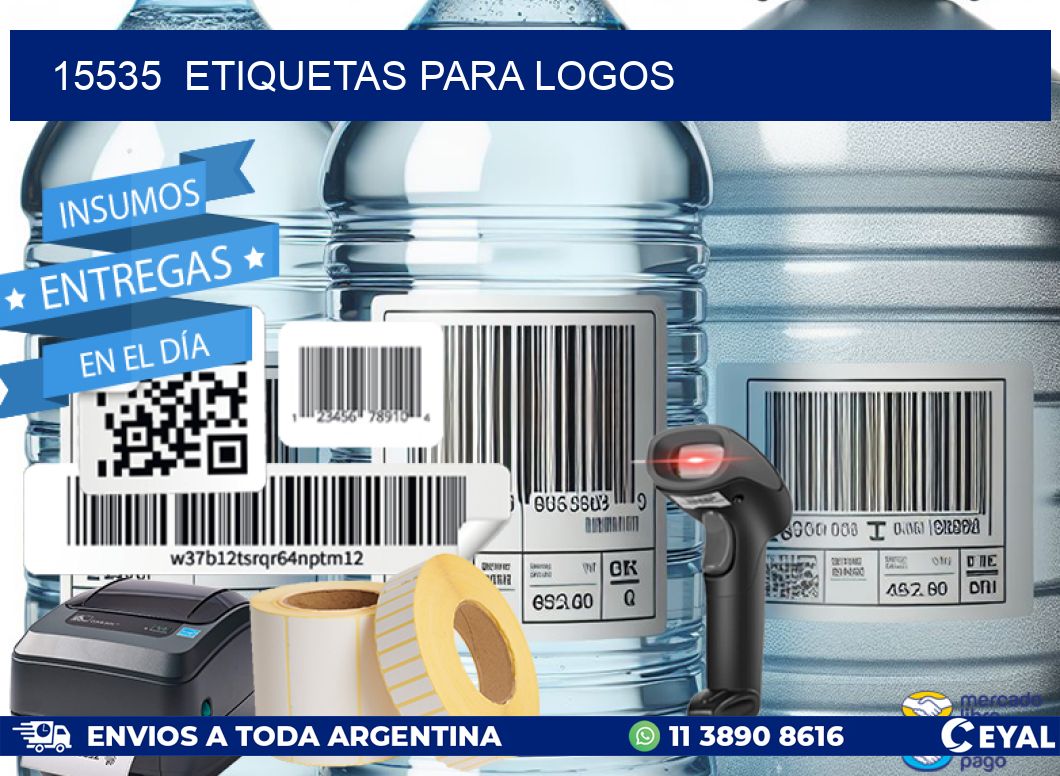 15535  ETIQUETAS PARA LOGOS