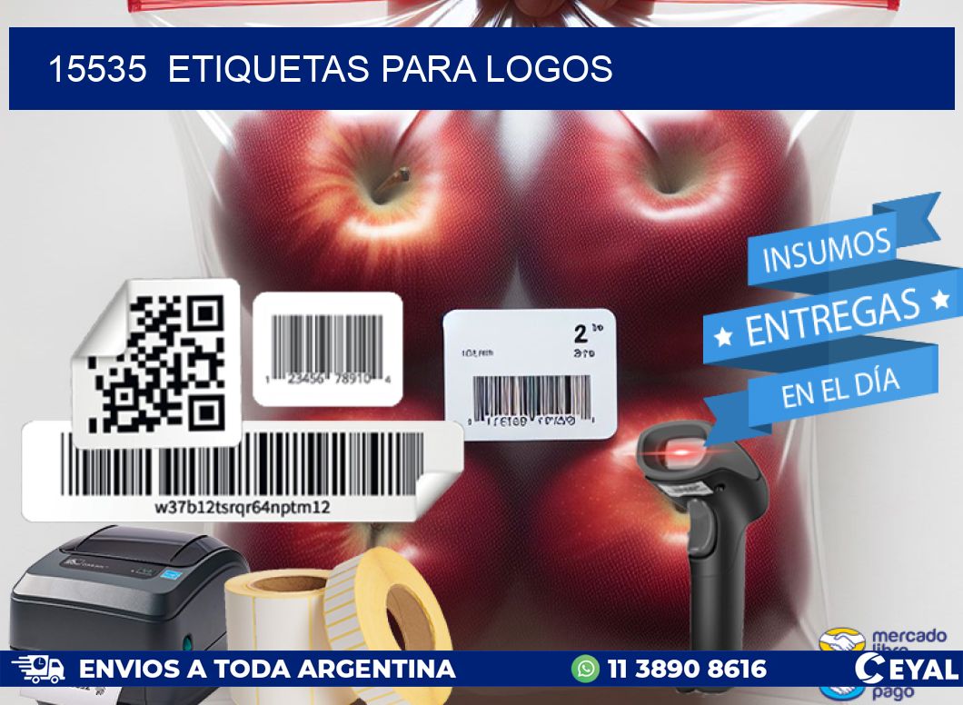 15535  ETIQUETAS PARA LOGOS