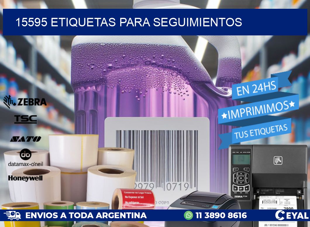 15595 ETIQUETAS PARA SEGUIMIENTOS