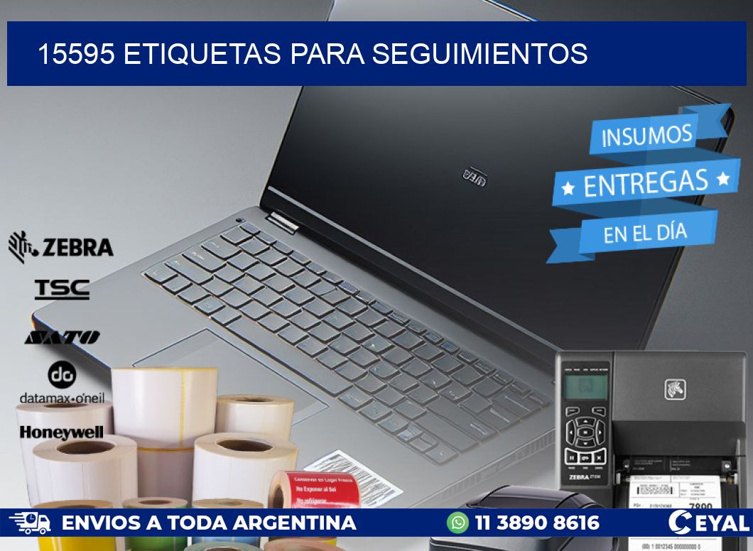 15595 ETIQUETAS PARA SEGUIMIENTOS