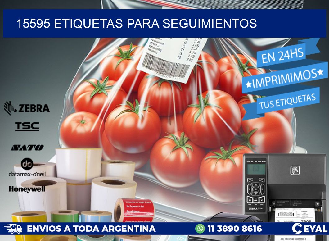 15595 ETIQUETAS PARA SEGUIMIENTOS