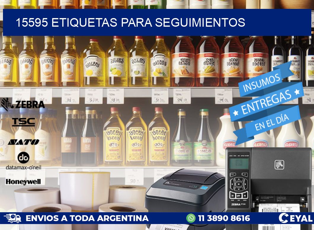 15595 ETIQUETAS PARA SEGUIMIENTOS
