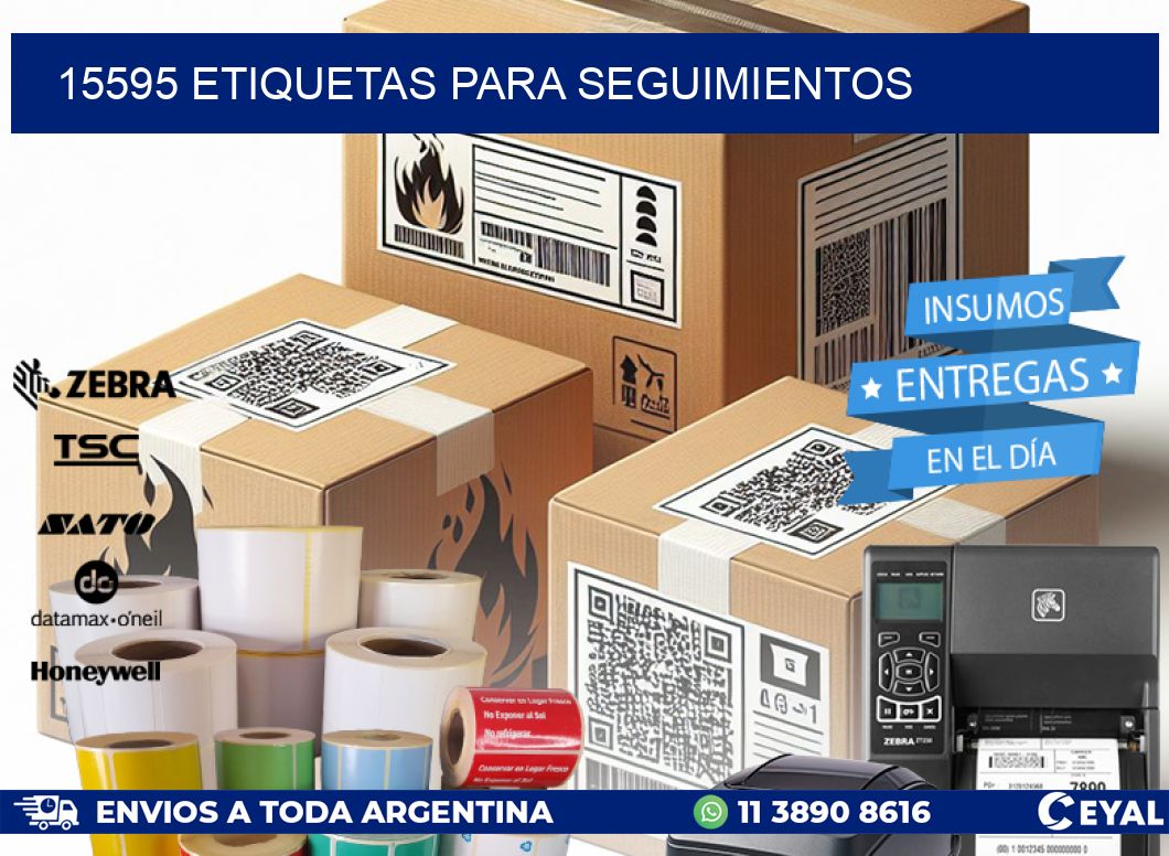 15595 ETIQUETAS PARA SEGUIMIENTOS
