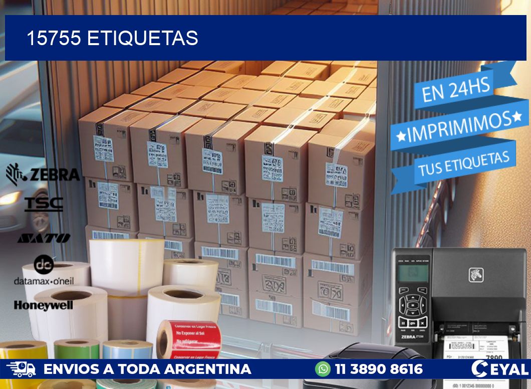 15755 ETIQUETAS