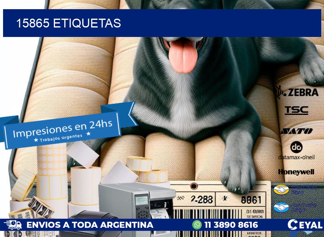 15865 ETIQUETAS