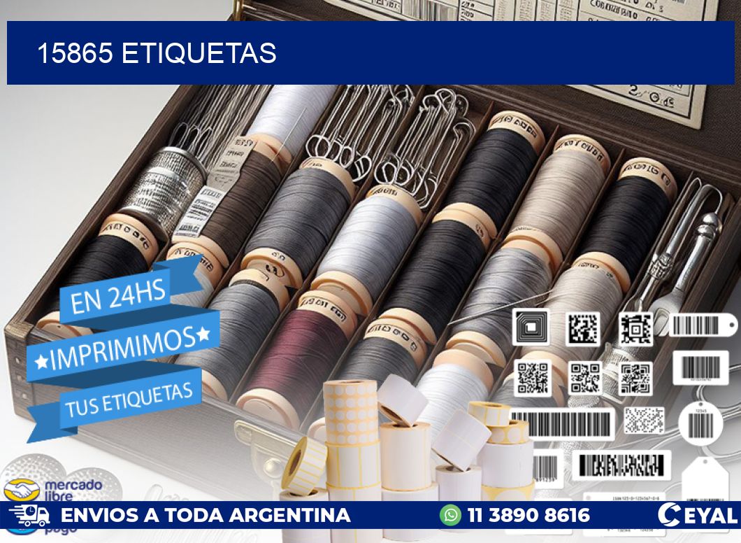 15865 ETIQUETAS