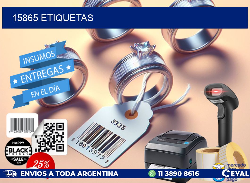 15865 ETIQUETAS