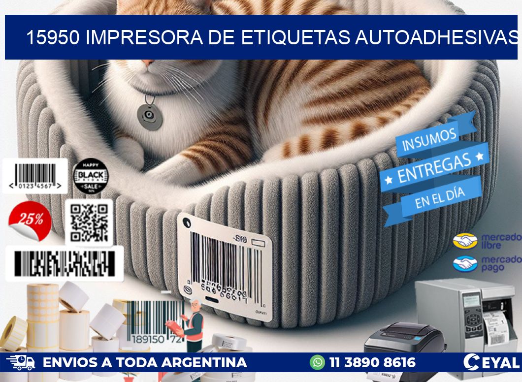 15950 IMPRESORA DE ETIQUETAS AUTOADHESIVAS