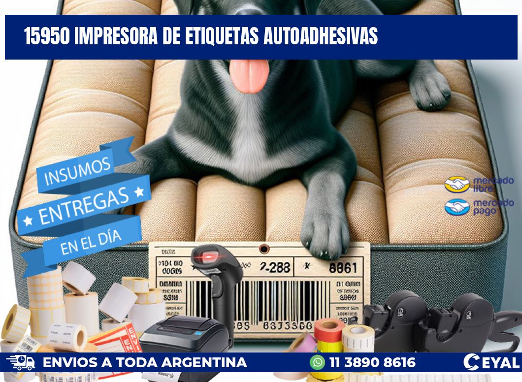 15950 IMPRESORA DE ETIQUETAS AUTOADHESIVAS