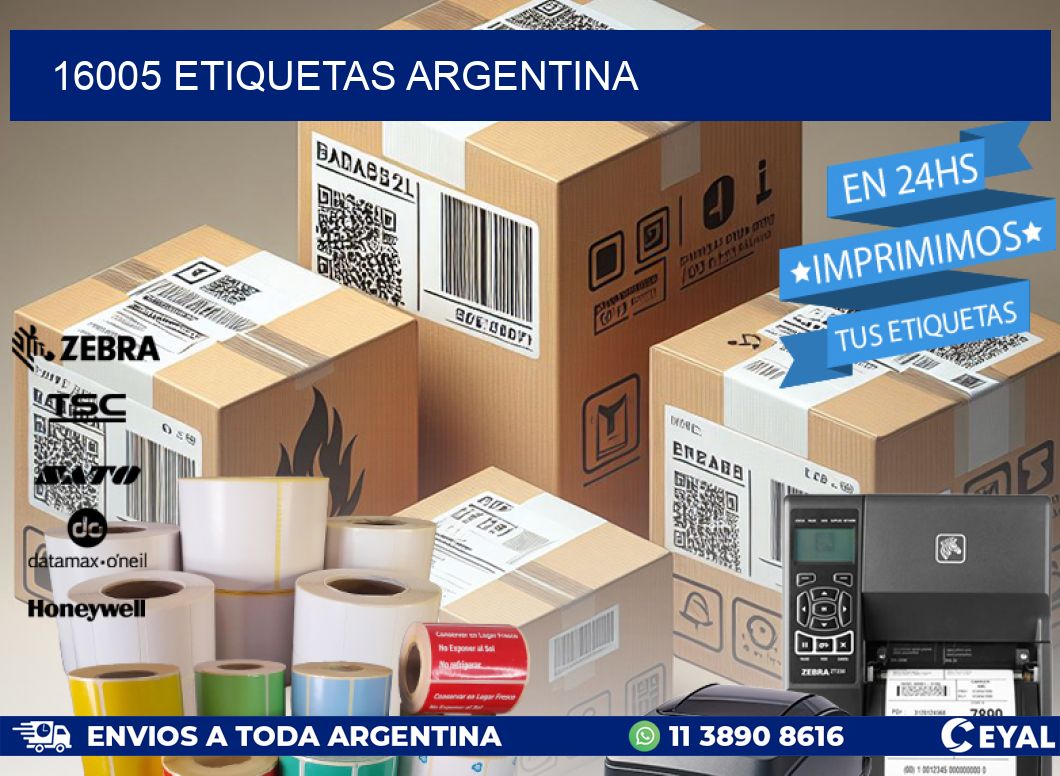16005 ETIQUETAS ARGENTINA