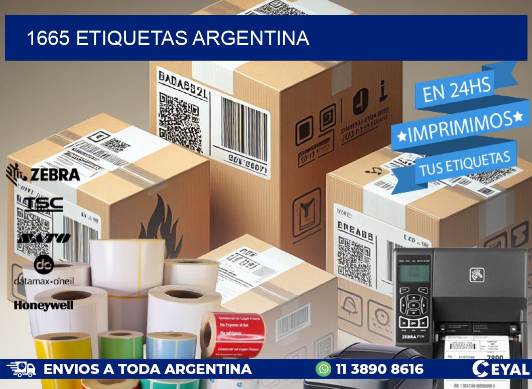 1665 ETIQUETAS ARGENTINA