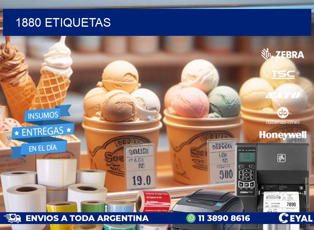 1880 ETIQUETAS